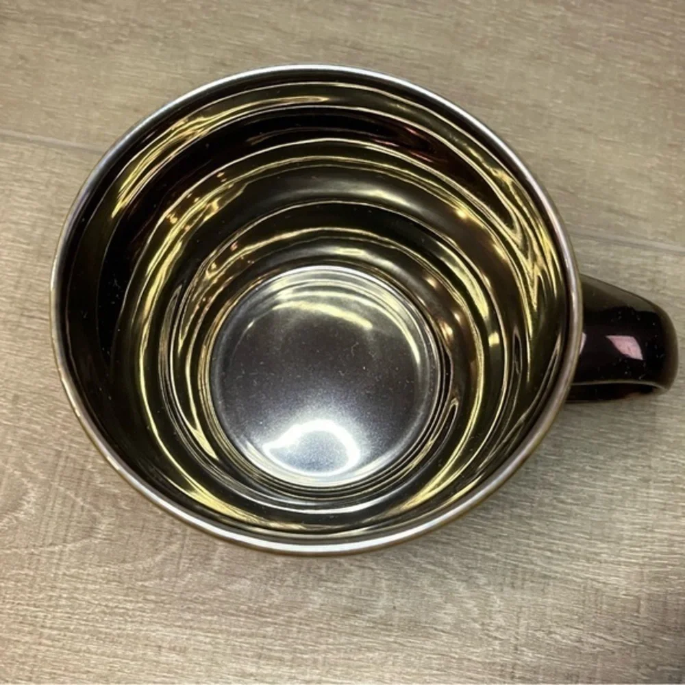 Starbucks Collectible Bronze Gold‎ Mug Cup 2013 Excellent Condition